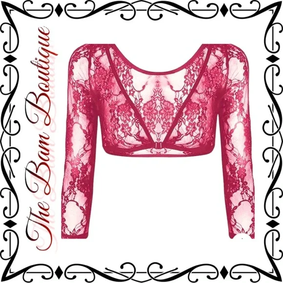 Plus Size Lace Sleeves/Arm Shapers - Picture 1 of 7